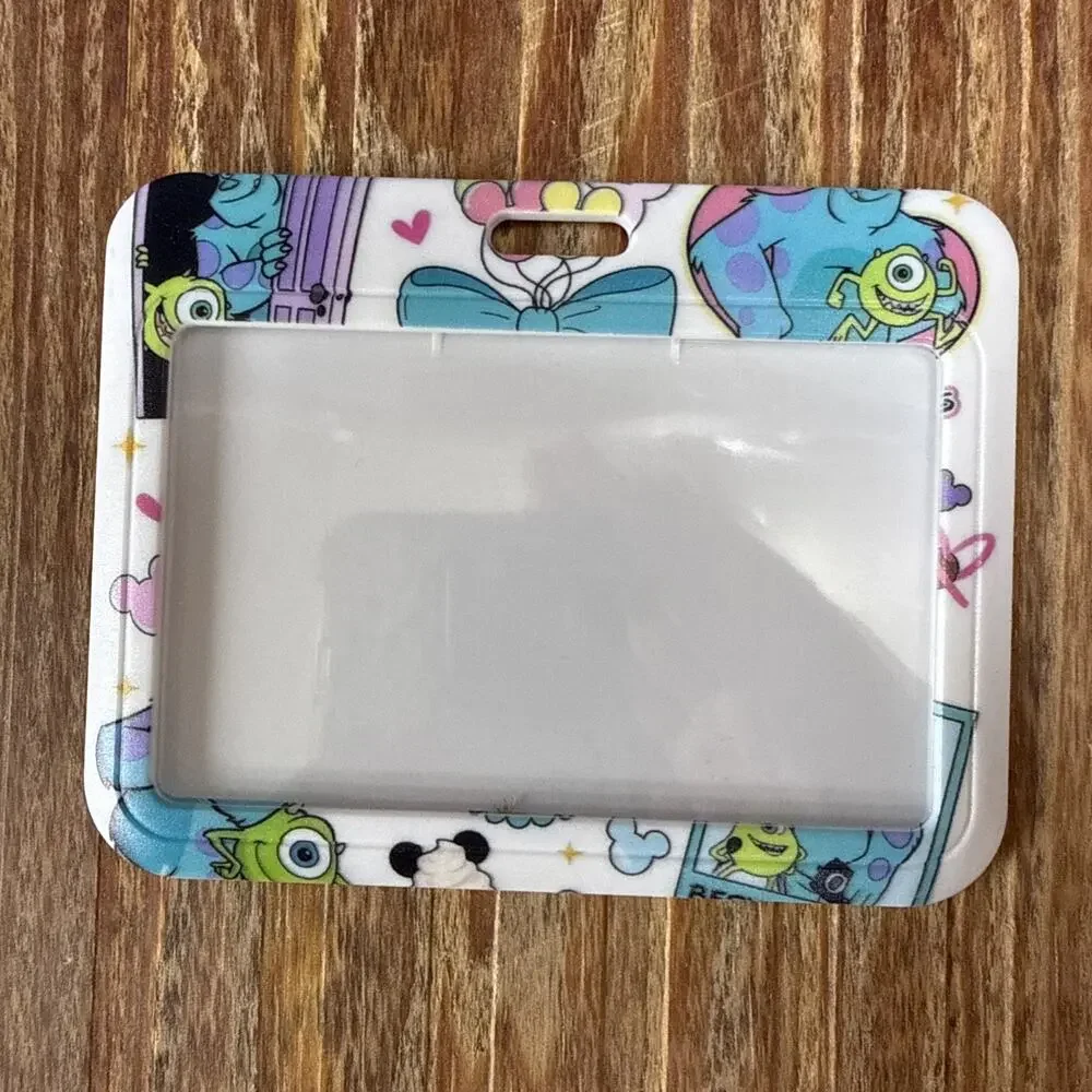 Unbranded plastic badge
